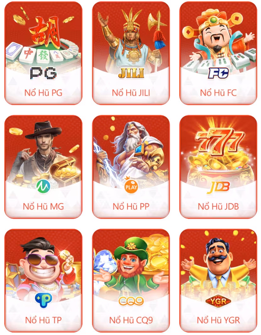 Giao diện sảnh game Nổ Hũ đặc sắc của RR3399